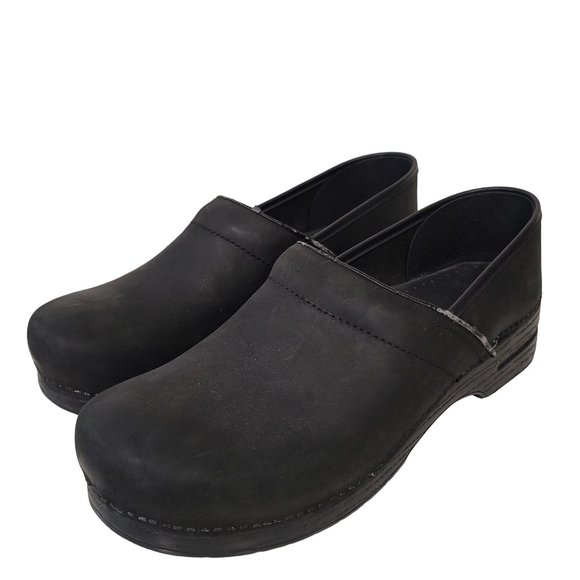 Dansko Personalized Wide Pro black clogs hospital nurse, doctor comfort size 48 - Picture 2 of 8